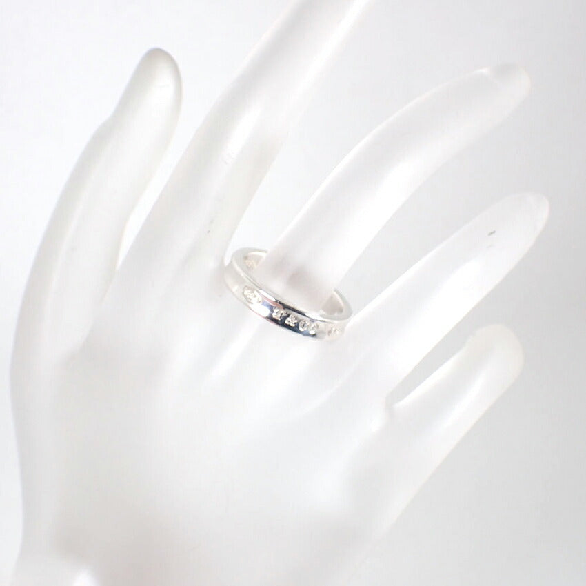 【中古】TIFFANY/ティファニー/Ag925/1837/ナロー/リング/11号/j129-2