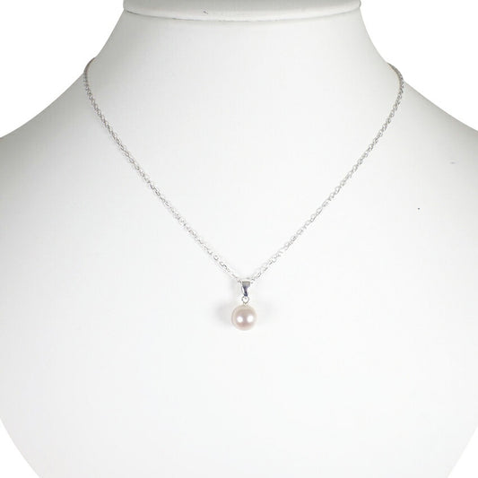 【中古】MIKIMOTO/ミキモト/K18WG/アコヤ真珠/ペンダント/j129-4