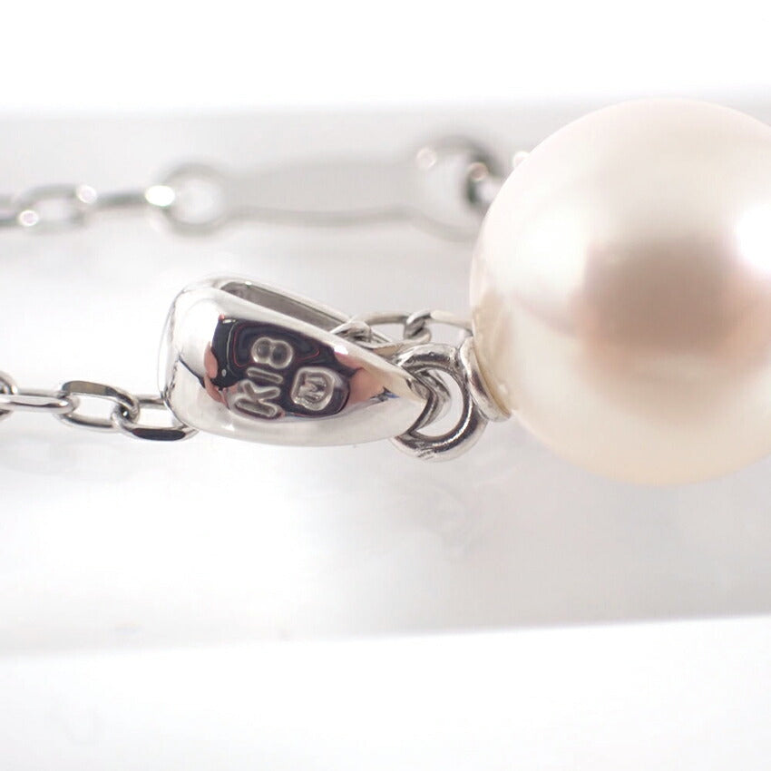 【中古】MIKIMOTO/ミキモト/K18WG/アコヤ真珠/ペンダント/j129-4