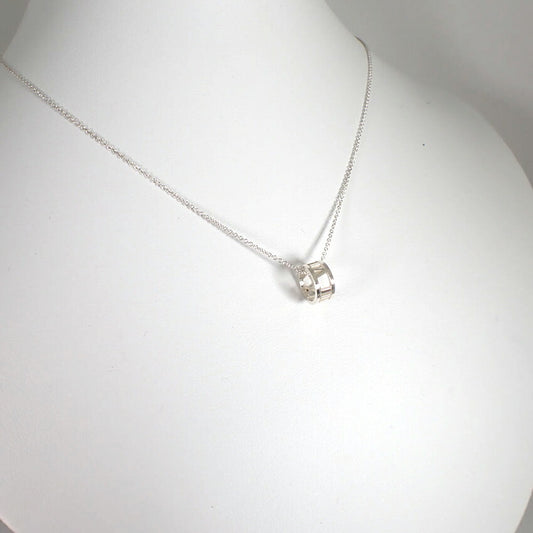 【中古】TIFFANY/ティファニー/Ag925/オープンアトラス/ペンダント/j129-6