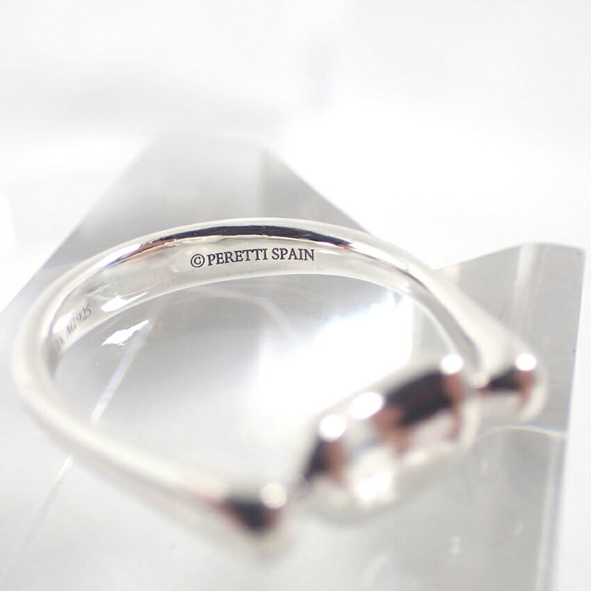 【中古】TIFFANY/ティファニー/Ag925/ビーン/リング /8号/j129-8