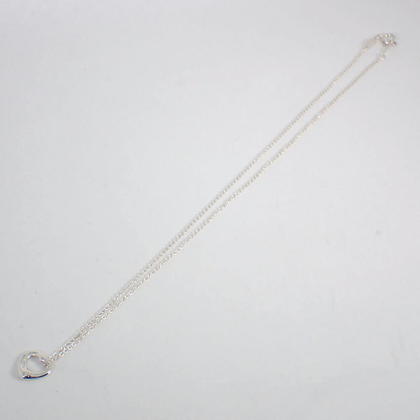 【中古】TIFFANY/ティファニー/シルバーAg925/オープンハート/ペンダント/j130-3