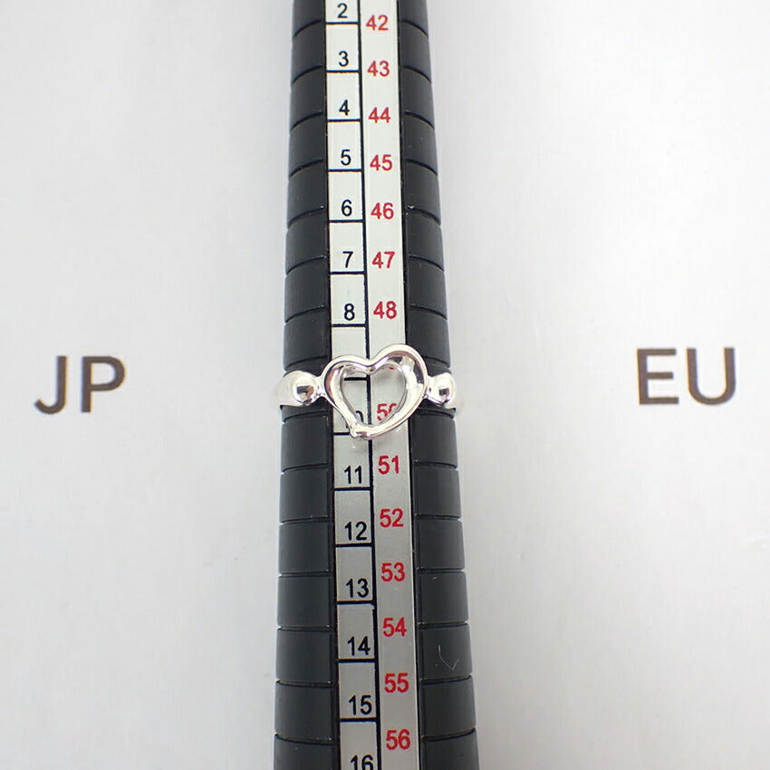 【中古】TIFFANY/ティファニー/シルバー925/オープンハート/リング/9号/j130-4