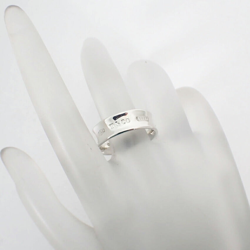 【中古】TIFFANY/ティファニー/シルバーAg925/1837/リング /16号/j130-5