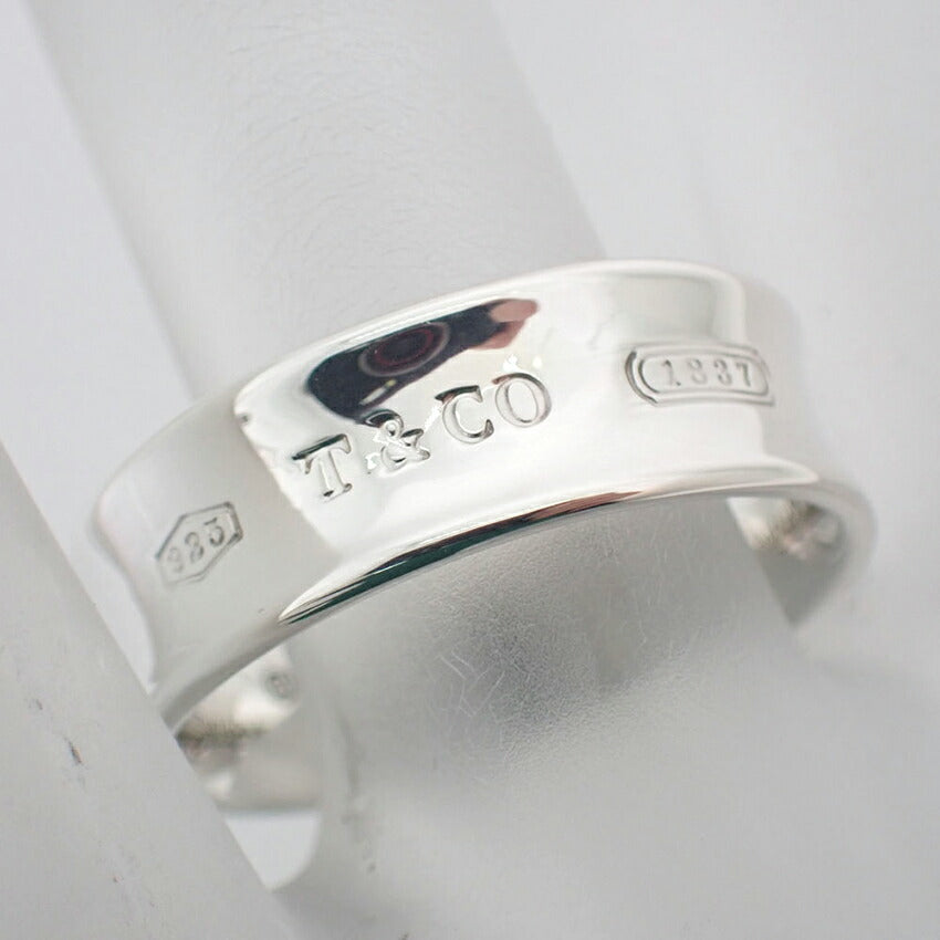 【中古】TIFFANY/ティファニー/シルバーAg925/1837/リング /16号/j130-5