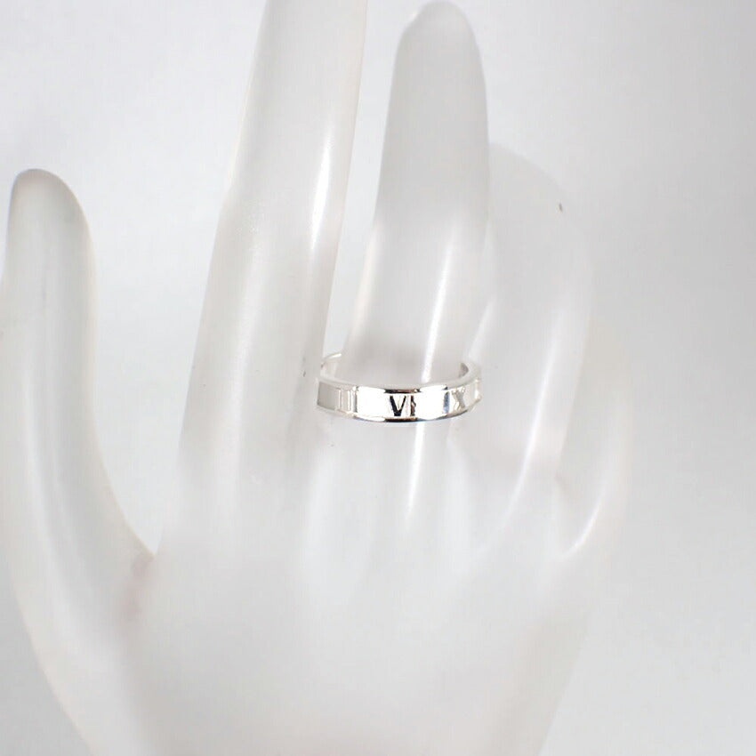 【中古】TIFFANY/ティファニー 925 アトラス リング/10号/j131-4