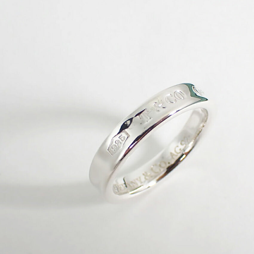 【中古】TIFFANY/ティファニー 925 1837 ナロー リング /11号/j131-7