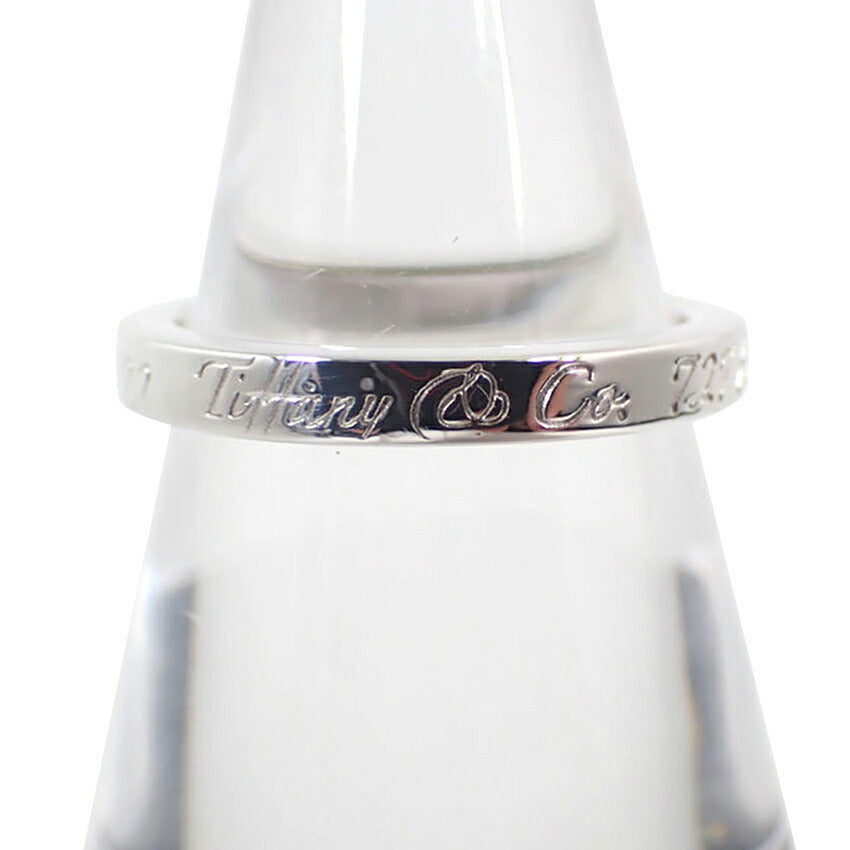 【中古】TIFFANY/ティファニー 925 ノーツ ナロー リング /11号/j131-8
