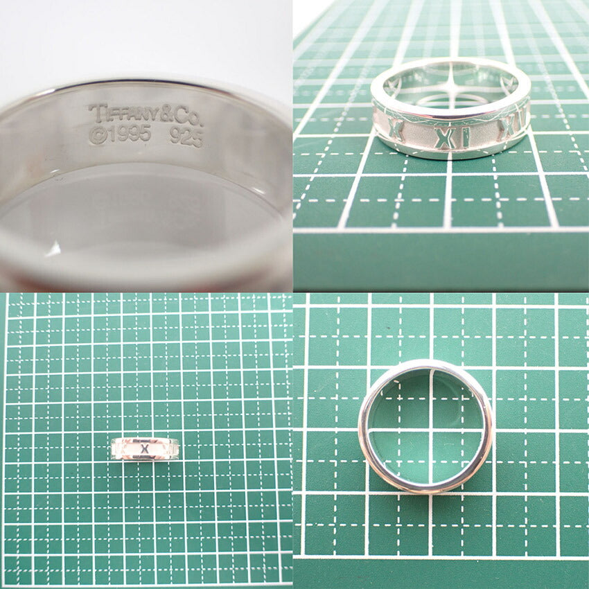 【中古】TIFFANY/ティファニー 925 アトラス リング/12.5号/j132-2