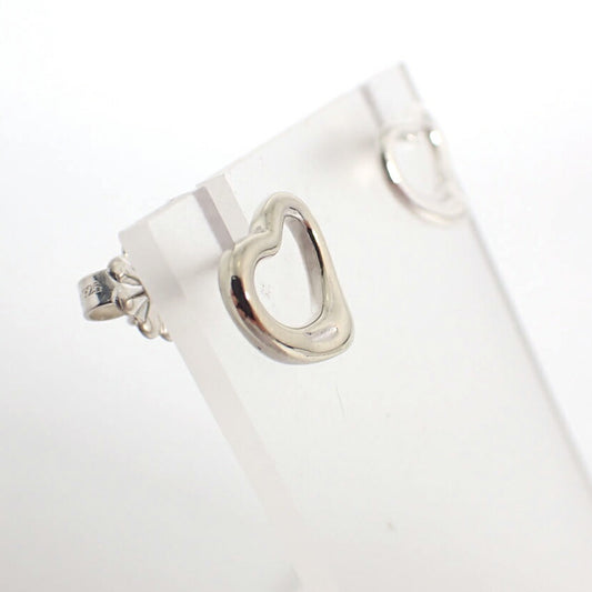 【中古】TIFFANY/ティファニー 925 オープンハート ピアス/j132-5