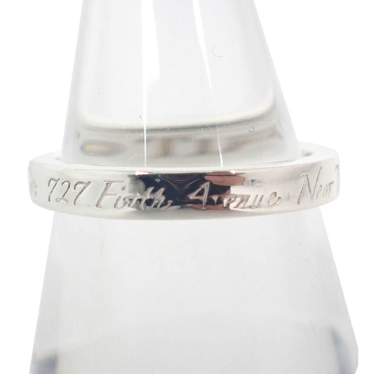 【中古】TIFFANY/ティファニー 925 ノーツ ナロー リング /9号/j134-12