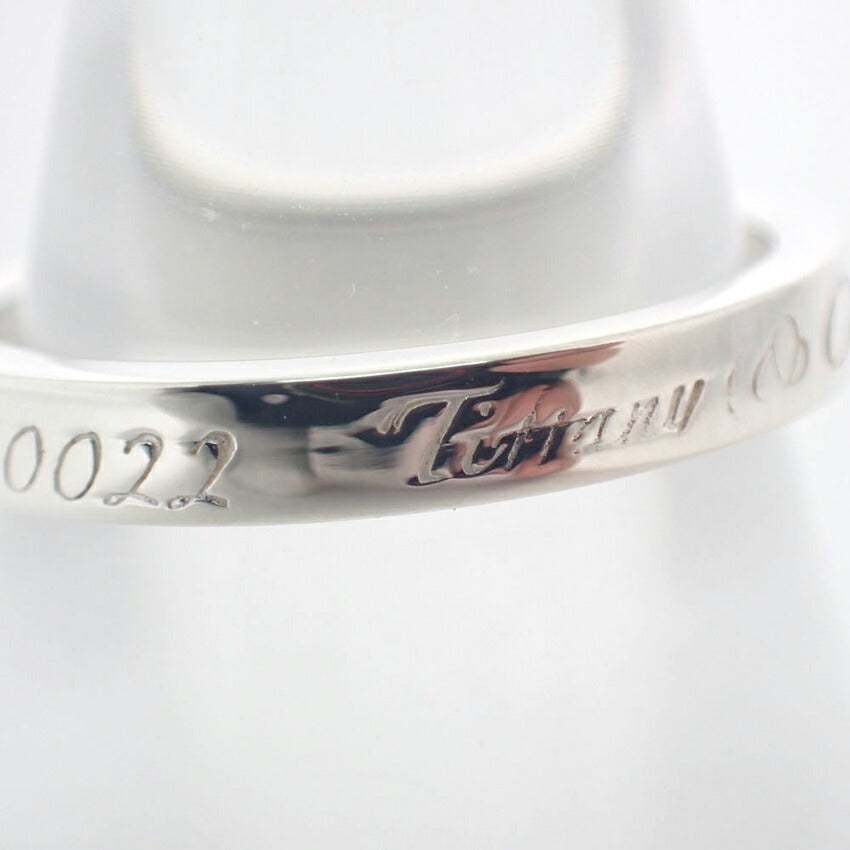 【中古】TIFFANY/ティファニー 925 ノーツ ナロー リング /9号/j134-12