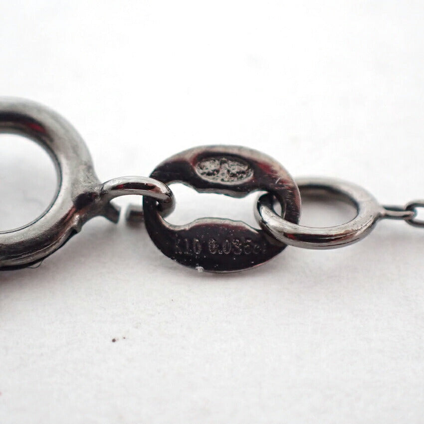 【中古】K10/ブラックダイヤモンド0.0350ct/ブレスレット/j135-44