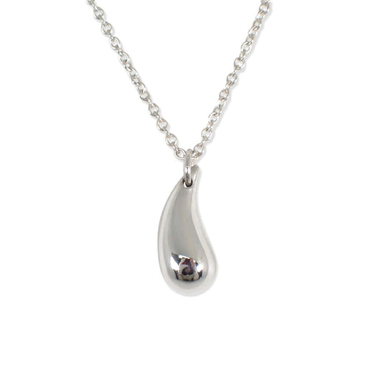 【中古】TIFFANY/ティファニー 925 PERETTI ティアドロップ ペンダント/ネックレス/j137-6