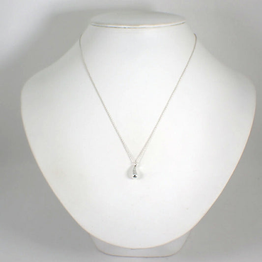 【中古】TIFFANY/ティファニー 925 PERETTI ティアドロップ ペンダント/ネックレス/j137-6