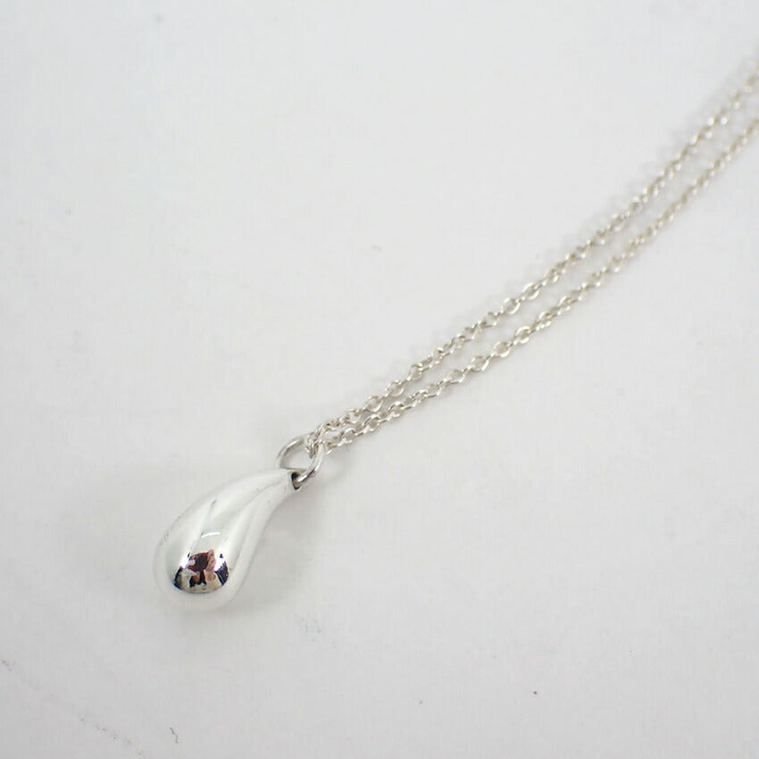 【中古】TIFFANY/ティファニー 925 PERETTI ティアドロップ ペンダント/ネックレス/j137-6