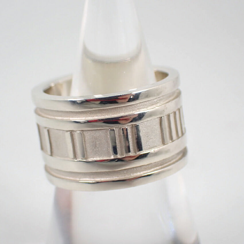 【中古】TIFFANY/ティファニー 925 アトラス ワイド リング /13.5号/j138-22