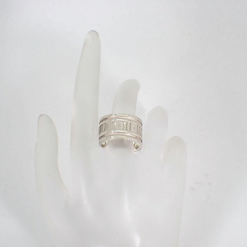 【中古】TIFFANY/ティファニー 925 アトラス ワイド リング /13.5号/j138-22