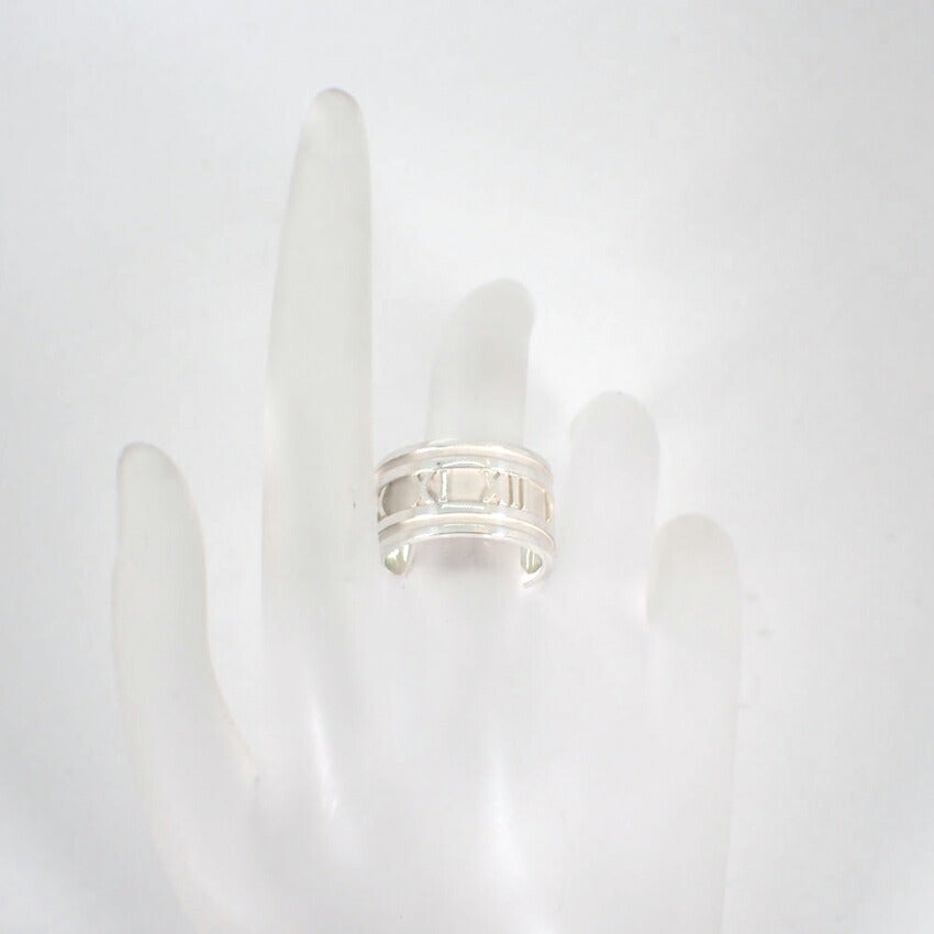 【中古】TIFFANY/ティファニー 925 アトラスワイド リング リング/14.5号/j139-37