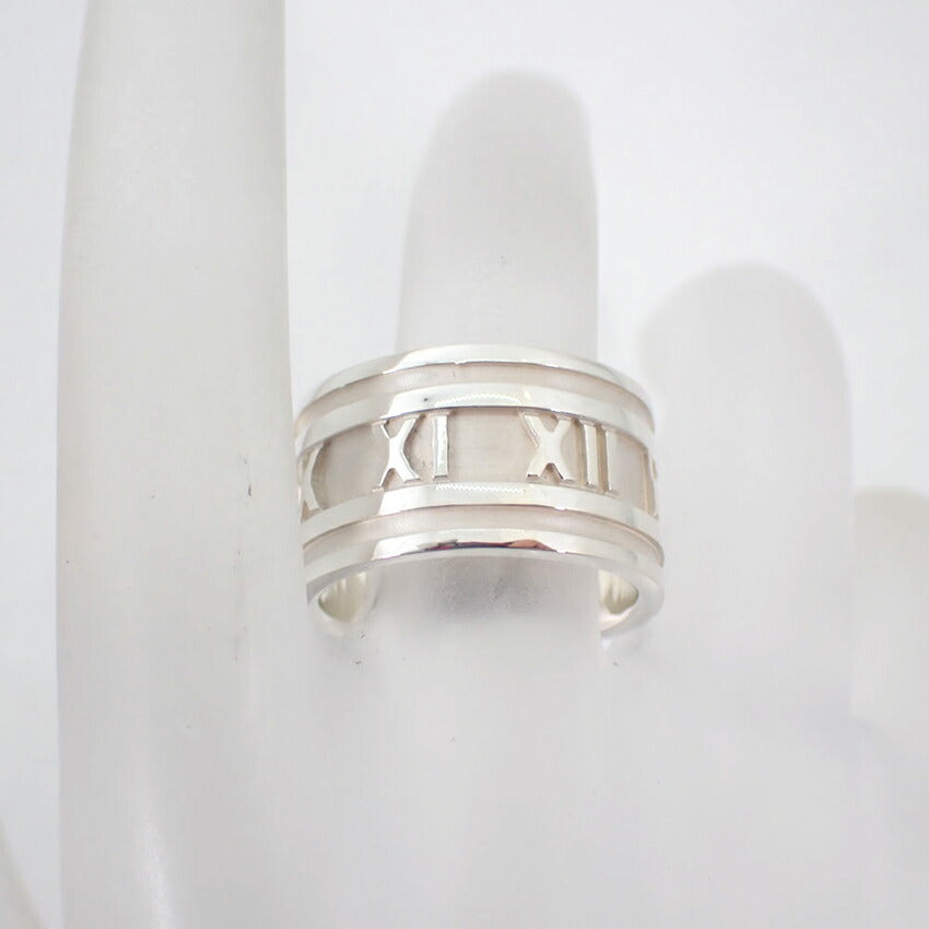 【中古】TIFFANY/ティファニー 925 アトラスワイド リング リング/14.5号/j139-37