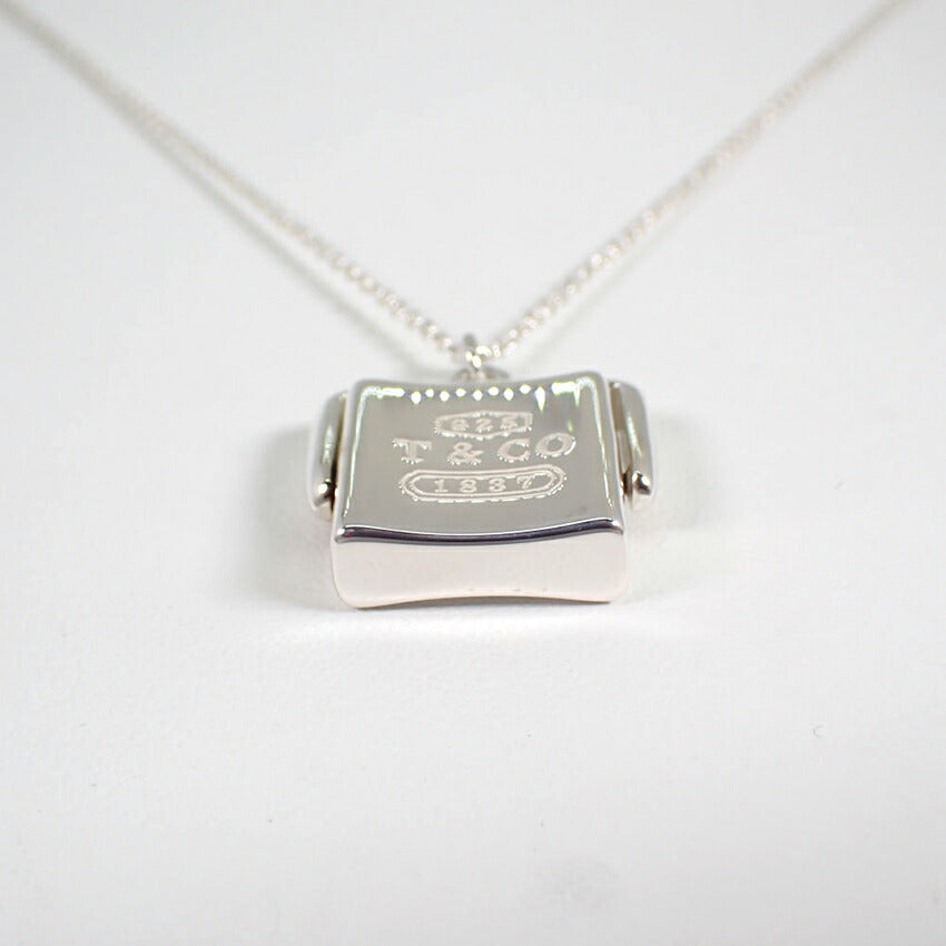 【中古】TIFFANY/ティファニー 925 1837 ペンダント/ネックレス/j139-38