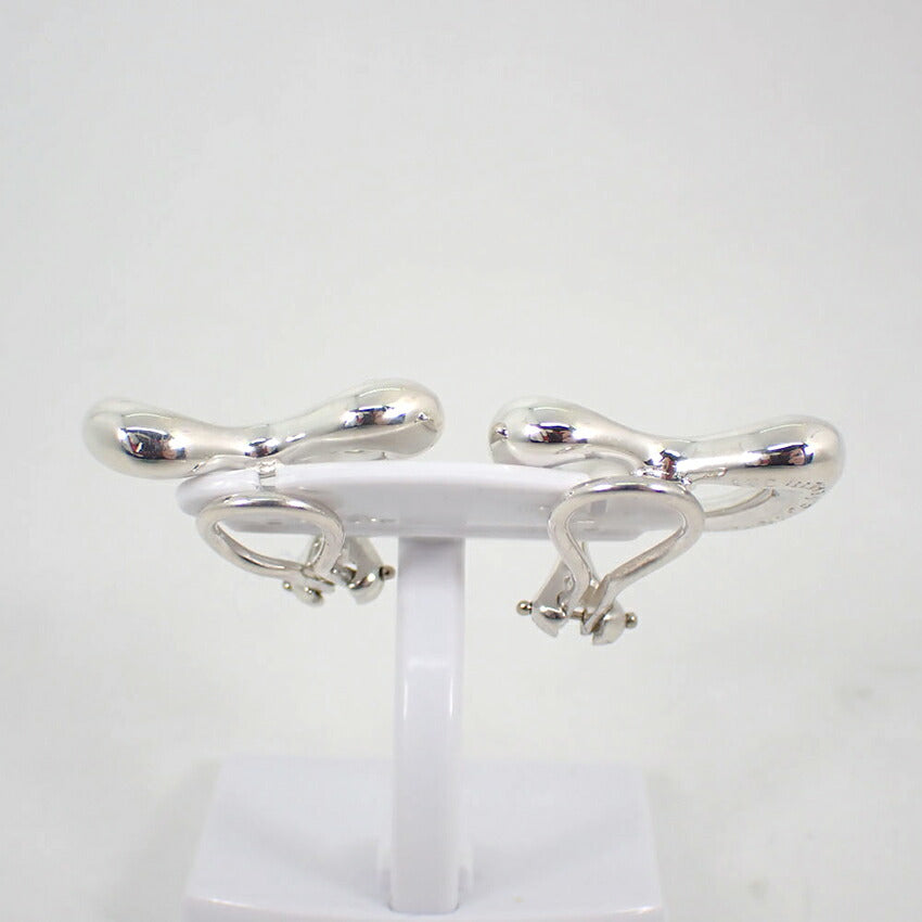 【中古】TIFFANY/ティファニー 925 オープンハート イヤリング/j140-44