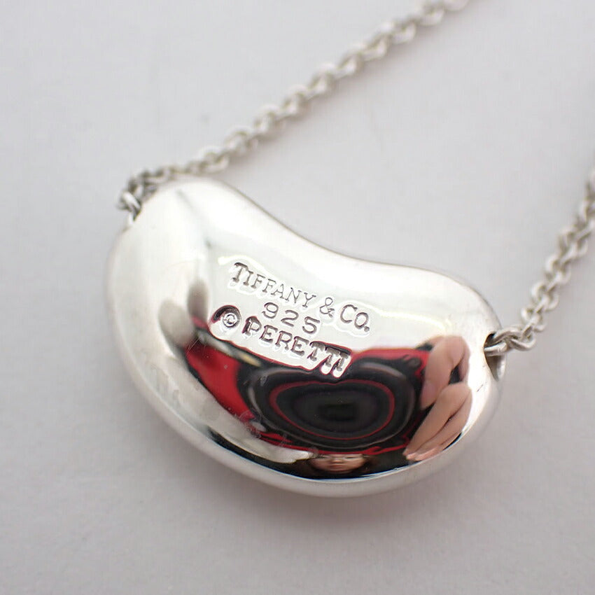 【中古】TIFFANY/ティファニー 925 ビーン ペンダント/ネックレス/j141-52