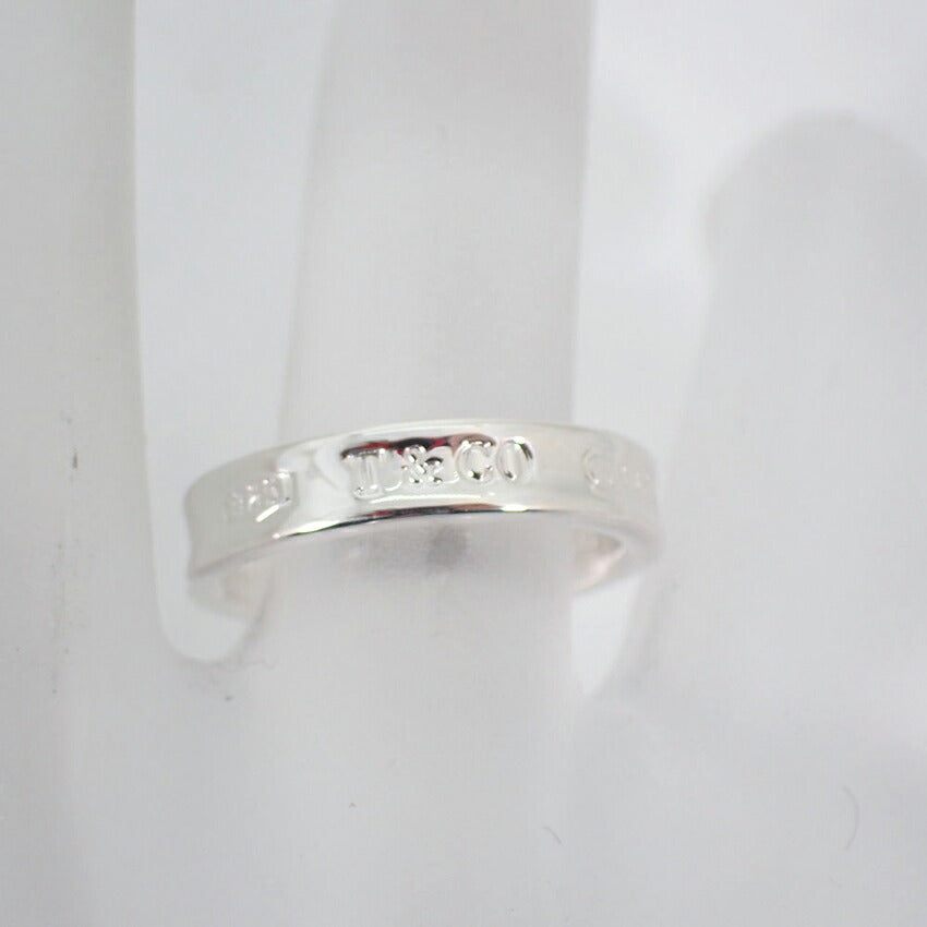 【中古】TIFFANY/ティファニー 925 1837 ナロー リング /9号/j141-55