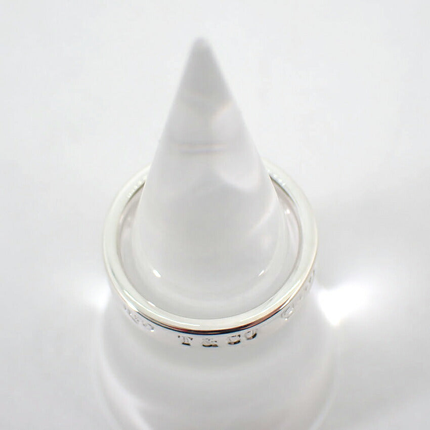 【中古】TIFFANY/ティファニー 925 1837 ナロー リング /9号/j141-55