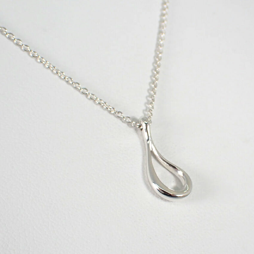 【中古】TIFFANY/ティファニー 925 オープンティアドロップ ペンダント/ネックレス/j142-60