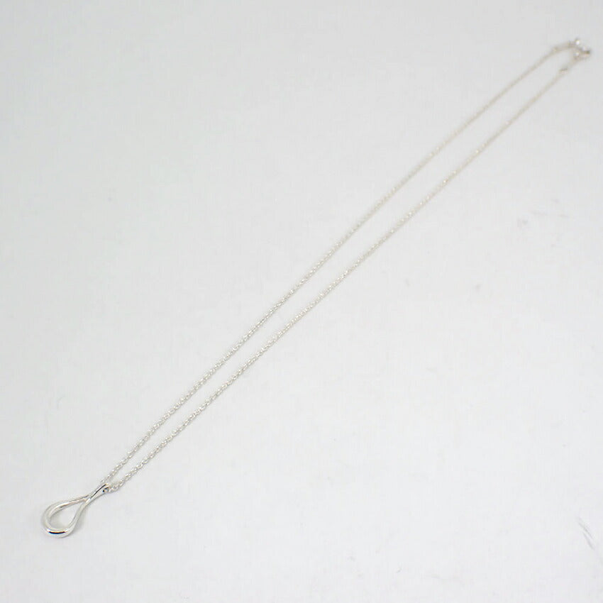 【中古】TIFFANY/ティファニー 925 オープンティアドロップ ペンダント/ネックレス/j142-60