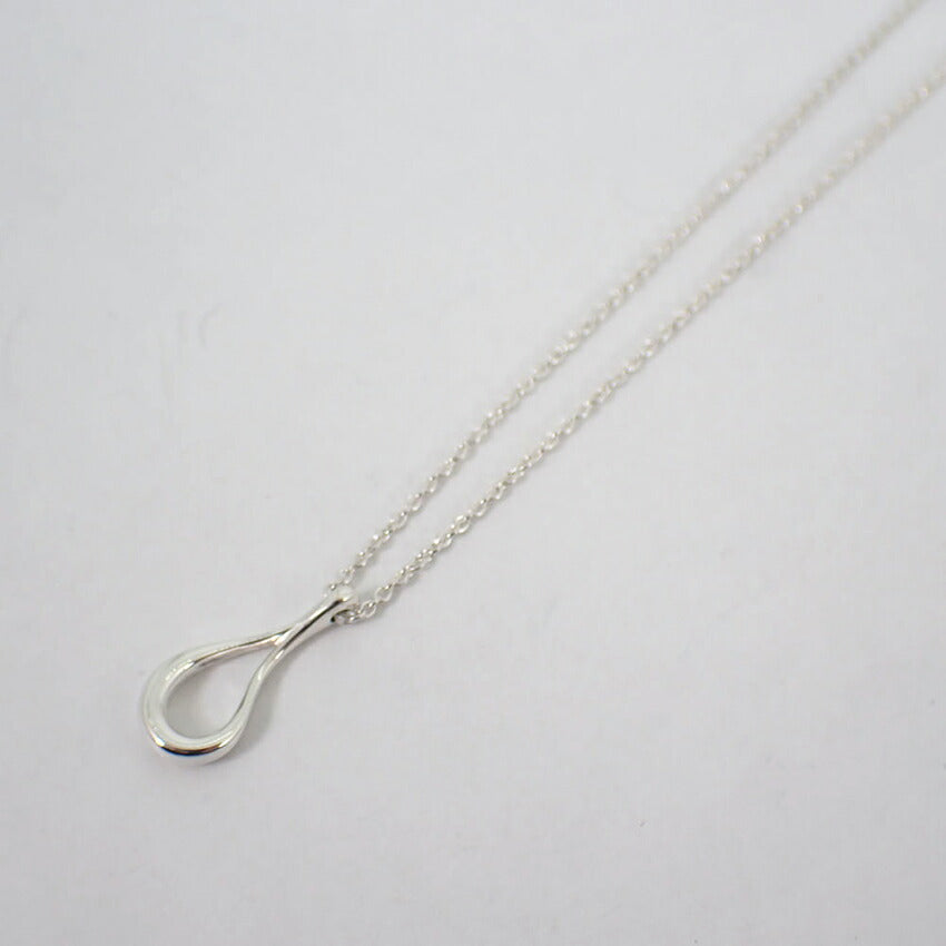 【中古】TIFFANY/ティファニー 925 オープンティアドロップ ペンダント/ネックレス/j142-60