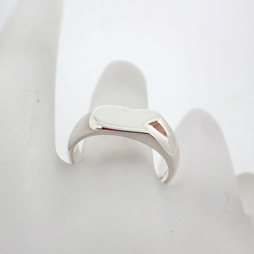 【中古】TIFFANY/ティファニー 925 シグネット ハート リング /11号/j142-62