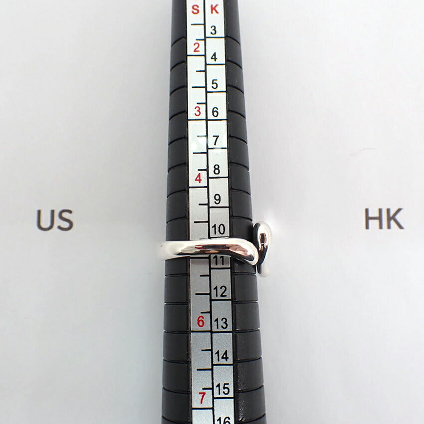 【中古】TIFFANY/ティファニー 925 フルハート リング /9号/j142-66