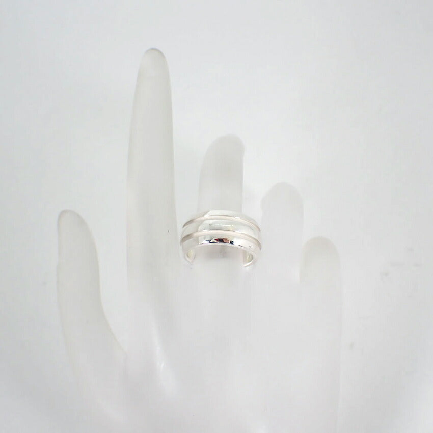 【中古】TIFFANY/ティファニー 925 ダブルライン リング /11.5号/j143-73
