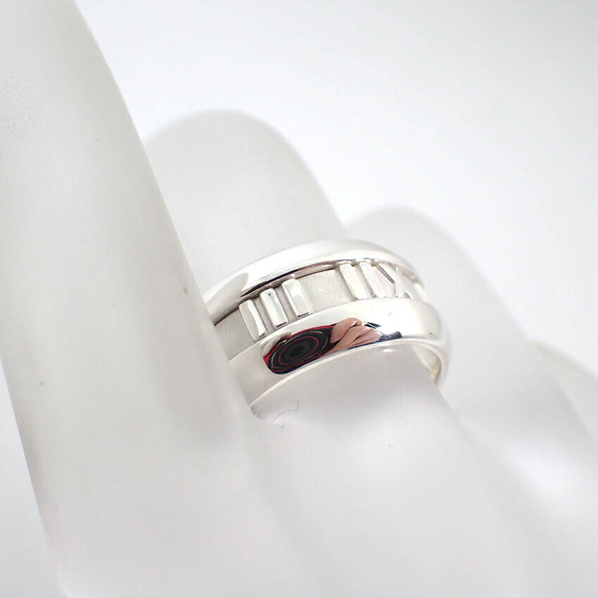 【中古】TIFFANY/ティファニー 925 アトラスワイド リング /13.5号/j143-74