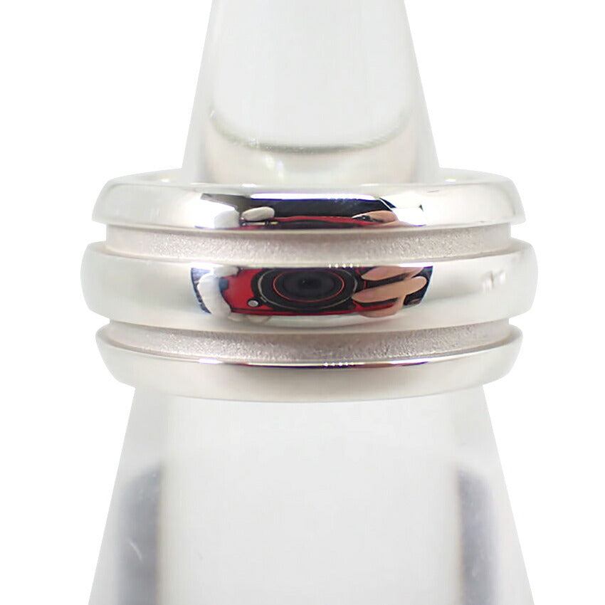 【中古】TIFFANY/ティファニー 925 ダブルライン リング /9号/j143-75