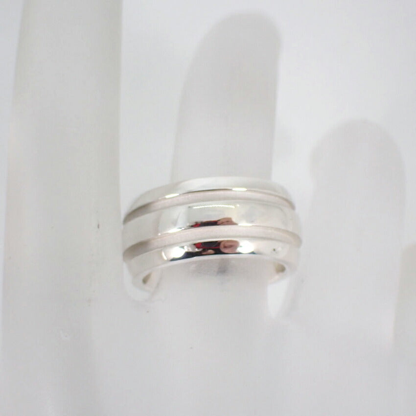 【中古】TIFFANY/ティファニー 925 ダブルライン リング /10号/j143-75