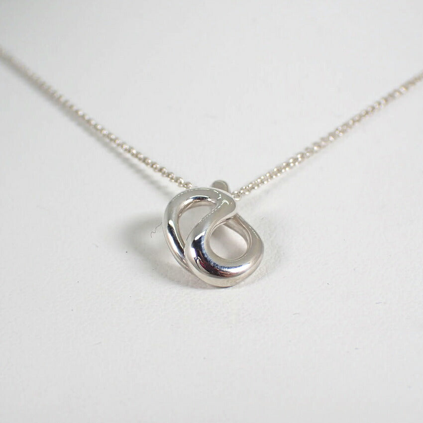 【中古】TIFFANY/ティファニー 925 エルサペレッティ ウェーブ ネックレス/j144-85