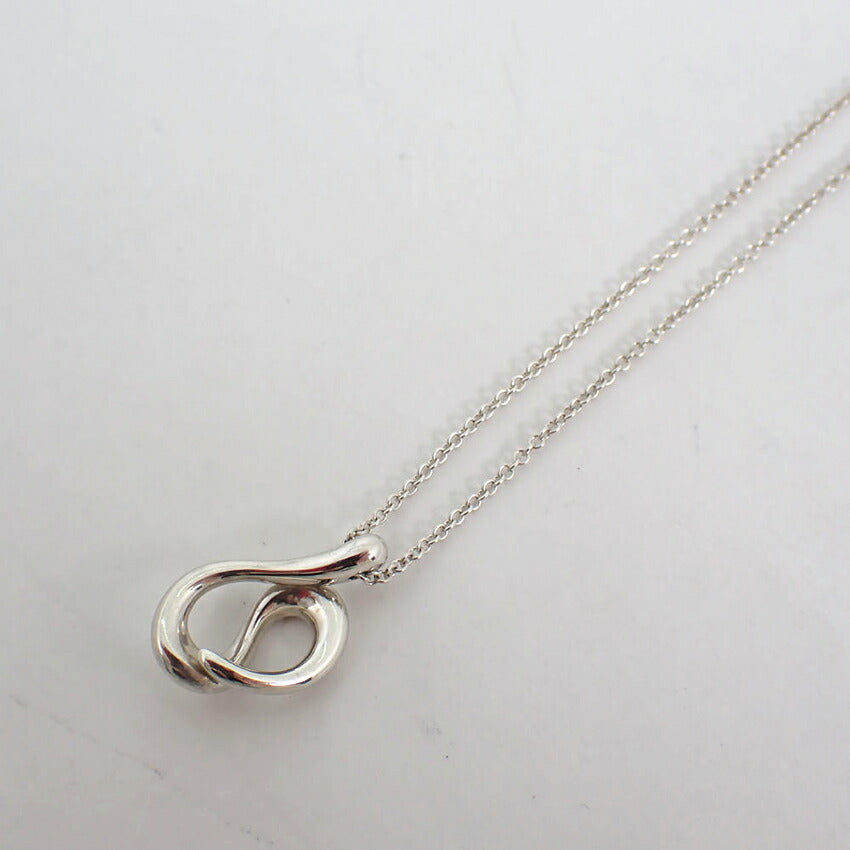 【中古】TIFFANY/ティファニー 925 エルサペレッティ ウェーブ ネックレス/j144-85