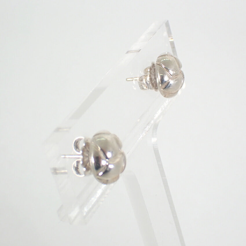 【中古】TIFFANY/ティファニー SV925 ローズ フラワー ピアス/j145-5