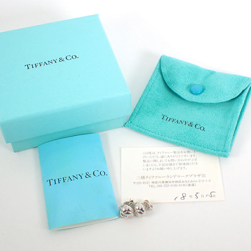 【中古】TIFFANY/ティファニー SV925 ローズ フラワー ピアス/j145-5