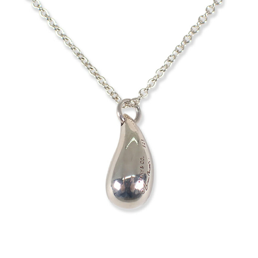 【中古】TIFFANY/ティファニー 925 ティアドロップ ペンダント/ネックレス/j145-6