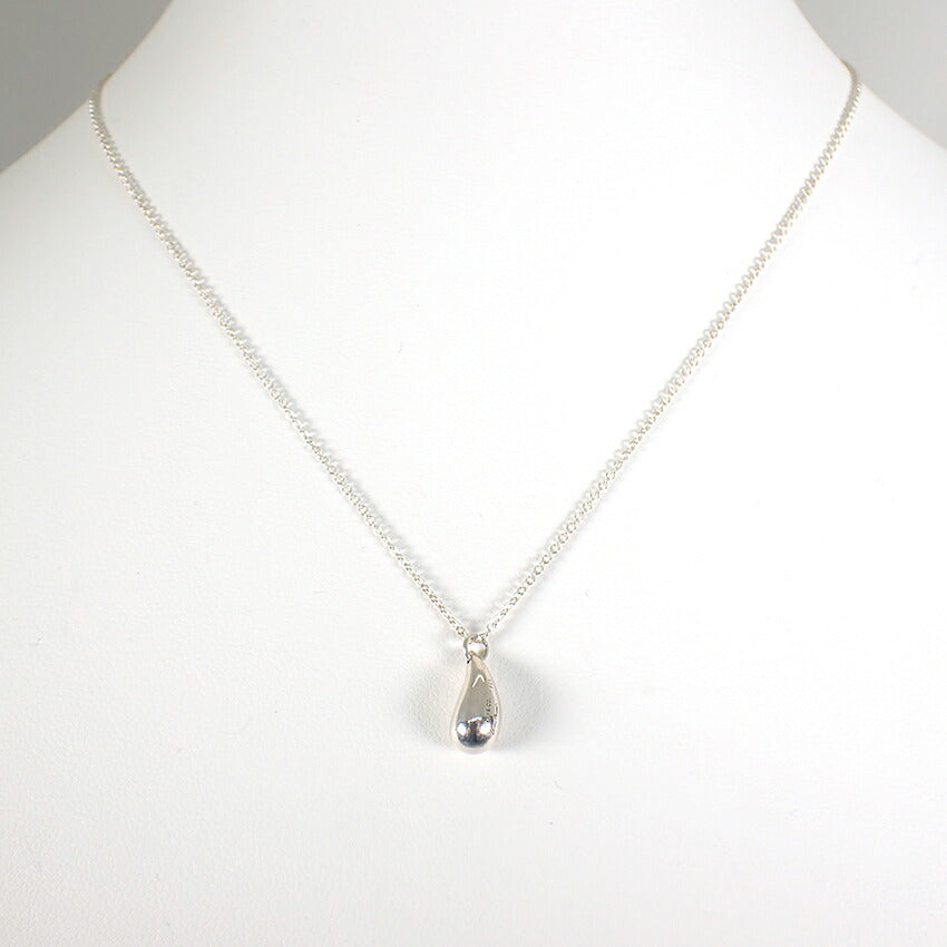 【中古】TIFFANY/ティファニー 925 ティアドロップ ペンダント/ネックレス/j145-6