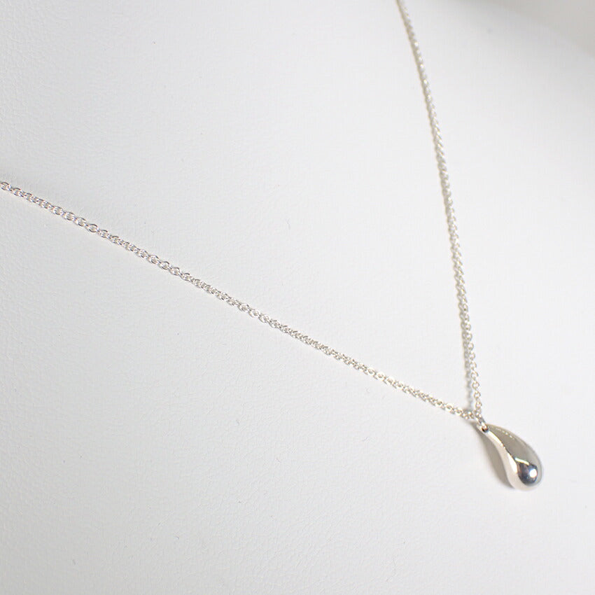 【中古】TIFFANY/ティファニー 925 ティアドロップ ペンダント/ネックレス/j145-6