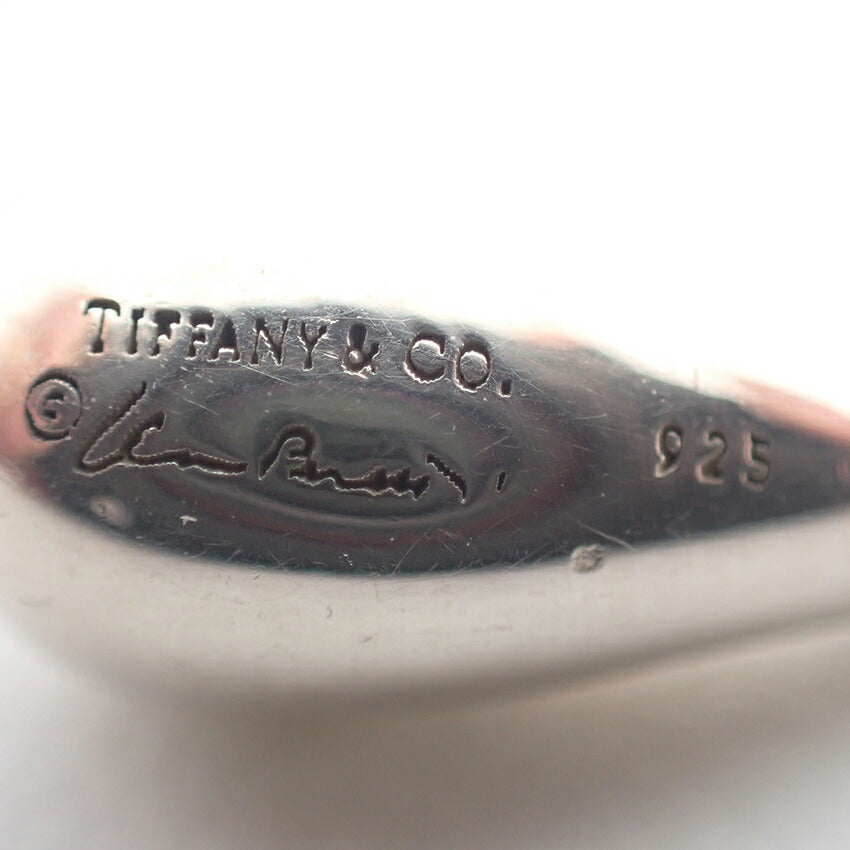 【中古】TIFFANY/ティファニー 925 ティアドロップ ペンダント/ネックレス/j145-6