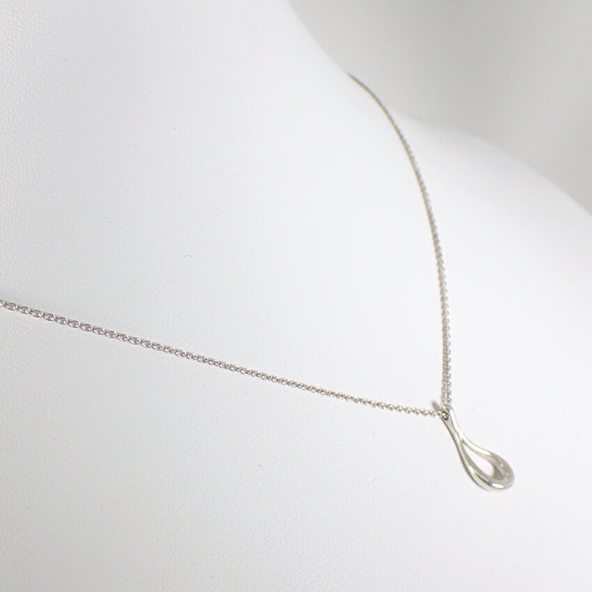 【中古】TIFFANY/ティファニー 925 オープンティアドロップ ペンダント/ネックレス/j145-8
