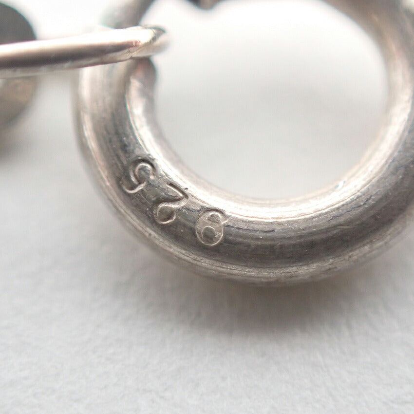 【中古】TIFFANY/ティファニー 925 オープンティアドロップ ペンダント/ネックレス/j145-8