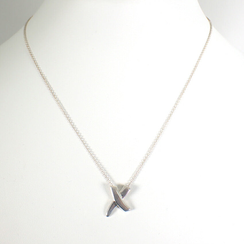【中古】TIFFANY/ティファニー 925 キス パロマピカソ ネックレス/j146-1