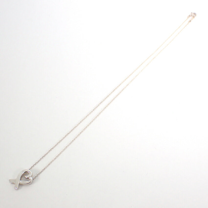 【中古】TIFFANY/ティファニー 925 ラビングハート ペンダント/ネックレス/j146-2